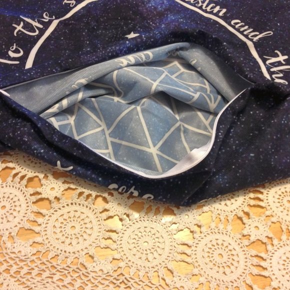 Decorative Pillow Cover, To the stars who listen.... - Picture 2 of 5